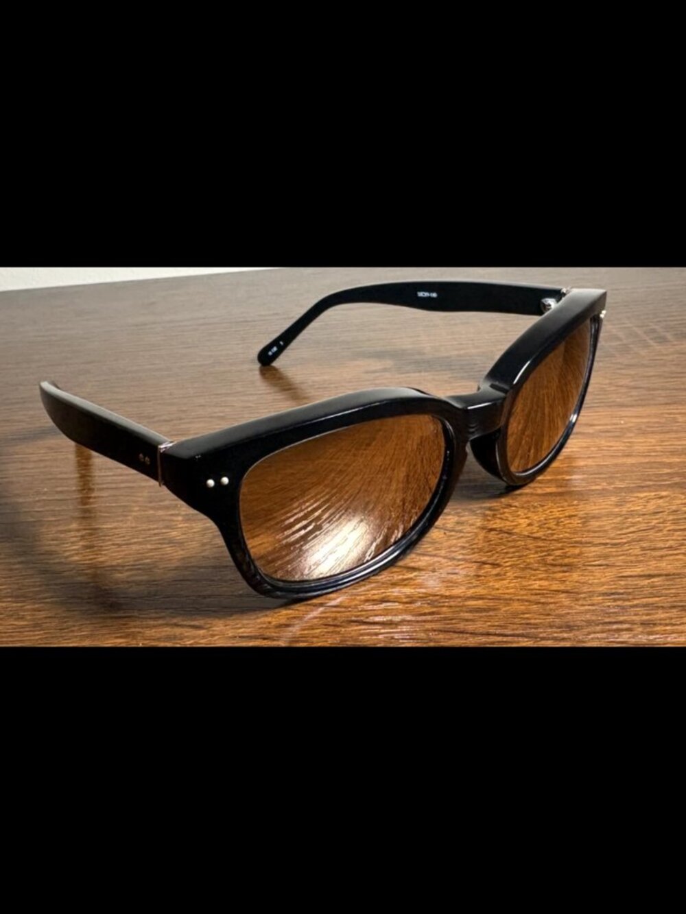 Linda Farrow Sunglasses LFL/275/3 Black & Gold Mirrored